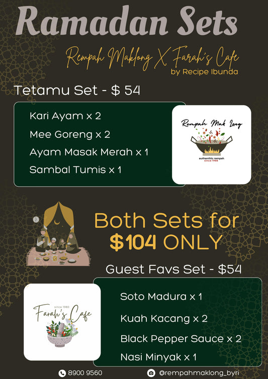 Ramadan Sets @104 Only (Tetamu + Guest Favs Set)