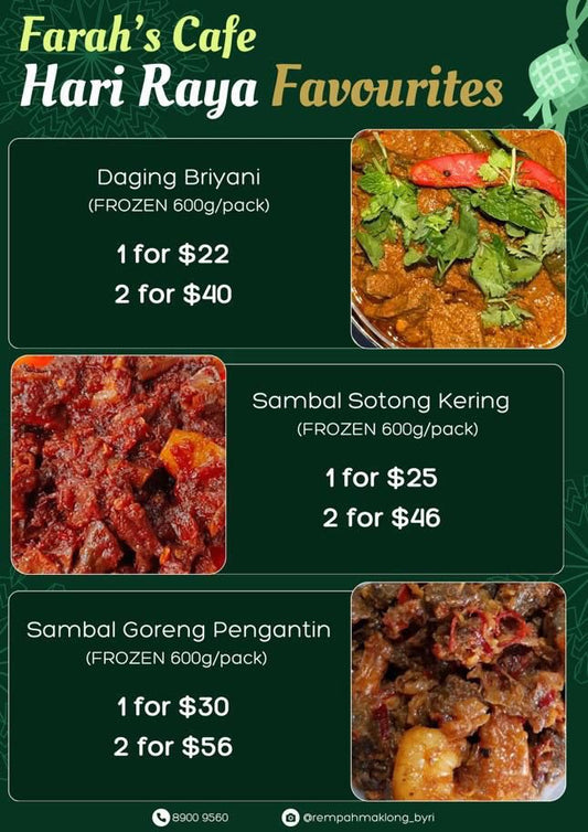 Farah's Cafe - Hari Raya Favourites