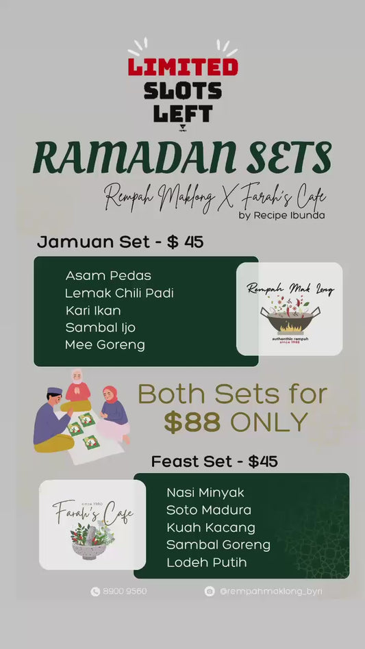 RAMADAN SETS@88$